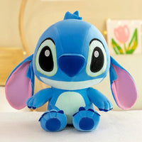 25 - 35cm Stitch Plush Toy - Cute Anime Figure Children's Toy - Kawaii Pink/Blue Soft Filling Doll - Lusy Store LLC