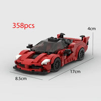 Lusy Store LLC Rafa Sports Vehicle Building Blocks Toys