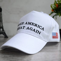 Make America Great Hat Again Donald Trump Cap White