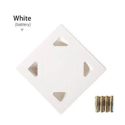 Smart Electric Cat Toy Interactive Fun White Battery