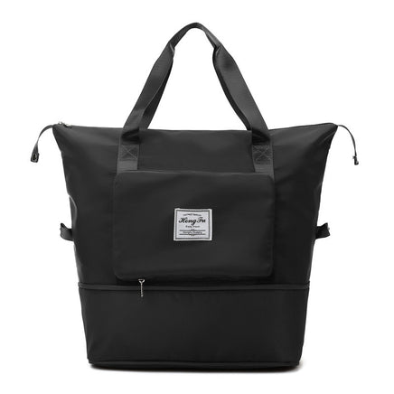 Dry And Wet Separation Sports Portable Shoulder Bag Black