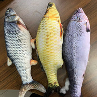Lusy Store Electric Jumping Fish Toy for Cats &ndash; No Catnip Cat Toys