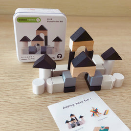 Lusy Store Wooden Early Childhood Cognitive Puzzle Blocks Wooden Blocks