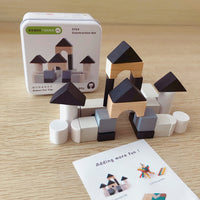 Lusy Store Wooden Early Childhood Cognitive Puzzle Blocks Wooden Blocks