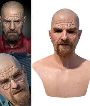 3D Realistic Human Head Halloween Costume Prop - Lusy Store LLC
