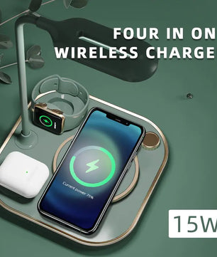 Desk Lamp 4 in 1 Fast Charger - Lusy Store LLC 