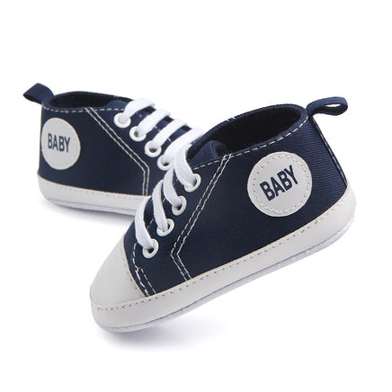 Lusy Store Canvas Anti-Slip Baby Sneakers &ndash; First Walkers for Infants Baby &amp; Toddler Shoes