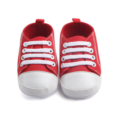 Lusy Store Canvas Anti-Slip Baby Sneakers &ndash; First Walkers for Infants Baby &amp; Toddler Shoes