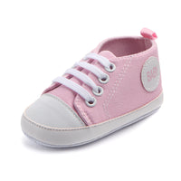 Lusy Store Canvas Anti-Slip Baby Sneakers &ndash; First Walkers for Infants Baby &amp; Toddler Shoes