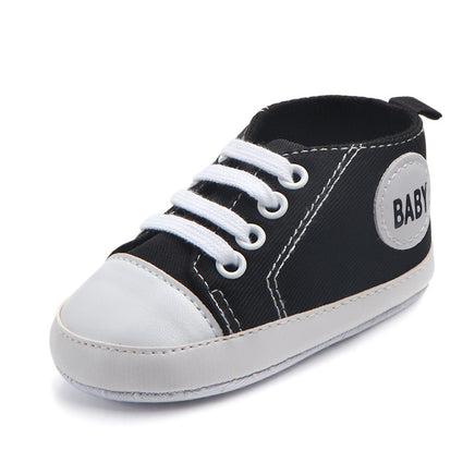 Lusy Store Canvas Anti-Slip Baby Sneakers &ndash; First Walkers for Infants Baby &amp; Toddler Shoes