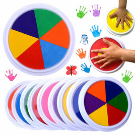 Lusy Store Washable Fingerprint Mud for Kids Art &ndash; Safe &amp; Fun Craft Kits