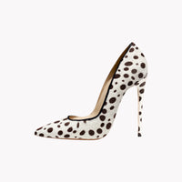 Polka Dot Womens Pumps 12cm 4.7in (Super High Heel) EU 36 US 6