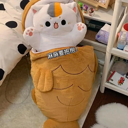 Lusy Store LLC Taiyaki Doll Cat Pillow Plush Toy Toys