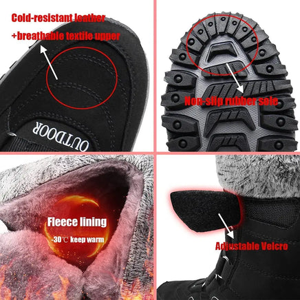 Lusy Store LLC Winter Snow Boots Boots