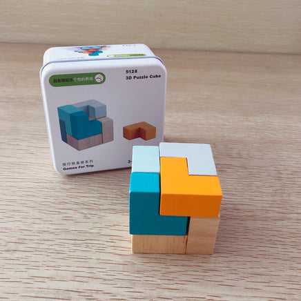 Lusy Store Wooden Early Childhood Cognitive Puzzle Blocks Wooden Blocks