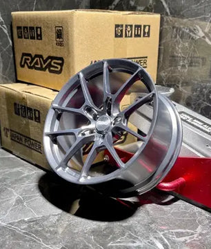 Lusy Store LLC 1/5 Car Model Metal Forged Wheel Toys