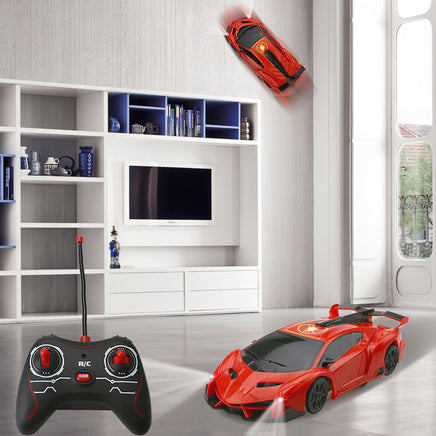 Lusy Store Remote Control Wall Climbing Stunt Car for Kids Remote Control Cars &amp; Trucks
