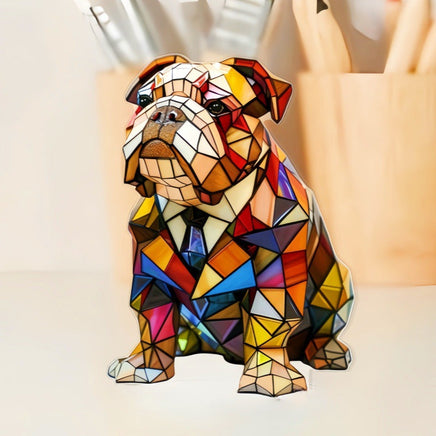 Animal resin LED night light, a cute bedside lamp for living rooms and bedrooms. F
