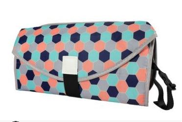 Portable Baby Changing Pad for Easy Diapering Colorful ball