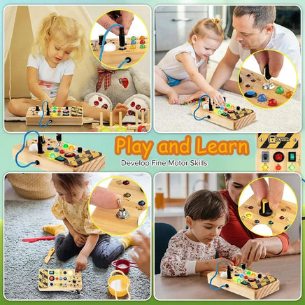 Lusy Store LLC Busy Board Sensory Toy Toys