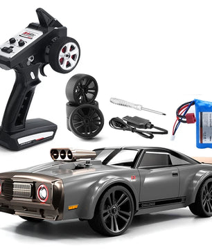 High Speed RC Car Vehicles Muscle Car IPX4 Waterproof Gift Toys RTR for Kids