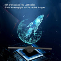 16.5 Inches 3D Hologram Fan - Lusy Store LLC 