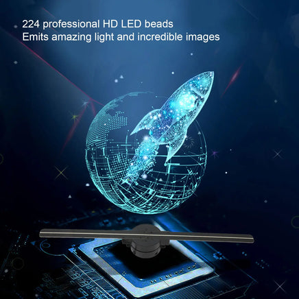 16.5 Inches 3D Hologram Fan - Lusy Store LLC 