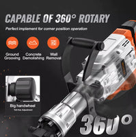 VEVOR 3500W Demolition Jackhammer - Lusy Store LLC 