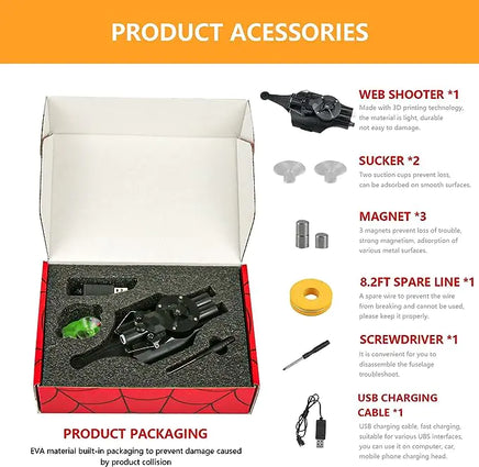 Lusy Store LLC Spider Web Shooters Toy Toys