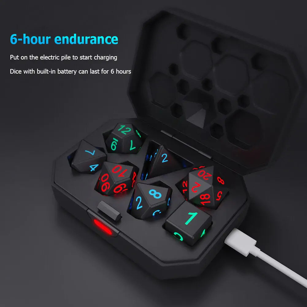 Lusy Store LLC Electronic Luminous LED Dice Set Toys
