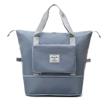 Dry And Wet Separation Sports Portable Shoulder Bag Blue