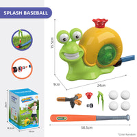 Cartoon snail sprinkler for boys and girls, summer garden lawn, water - spraying toys, fun pool party, backyard D