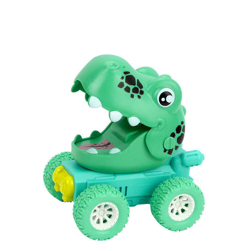 Lusy Store Dinosaur Push Car Sliding Animal Toy for Kids Push &amp; Pull Toys