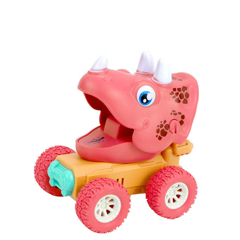 Lusy Store Dinosaur Push Car Sliding Animal Toy for Kids Push &amp; Pull Toys
