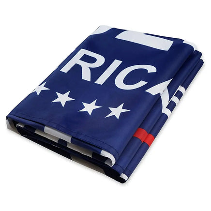 Lusy Store LLC Trump 2024 American Flag Anti-Ultraviolet Fading Flag