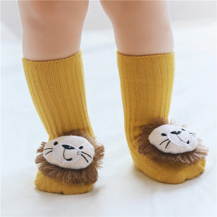 Lusy Store Cotton Baby Floor Socks for Cozy Feet Baby &amp; Toddler Socks &amp; Tights