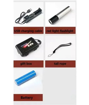 Red Light Therapy Lamp - Scar Removal & Skin Care Flashlight - Lusy Store LLC 