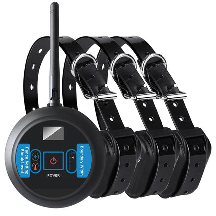 Safe Pet Wireless Fence Black for 3 dogs