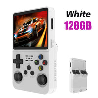 128G Open Source R36S Retro Handheld Video Game Console Linux System 3.5 Inch IPS Screen Portable Pocket Video Player 64GB Games Lusy Store