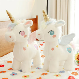 Lusy Store LLC Dream Unicorn Peluche Toys Kawaii Plush Unicorn Stuffed Soft Animal Pillow for Girls Plush