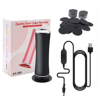 Electric Foot Callus Remover Black No