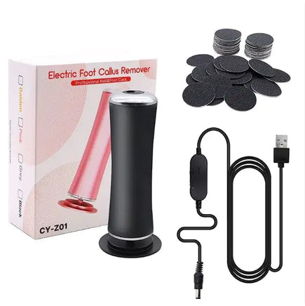Electric Foot Callus Remover Black No