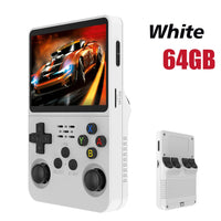 128G Open Source R36S Retro Handheld Video Game Console Linux System 3.5 Inch IPS Screen Portable Pocket Video Player 64GB Games Lusy Store