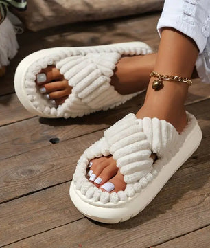 New Fashion Cross Cotton Slippers