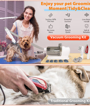 Lusy Store LLC All-in-One Pet Grooming Kit Pets