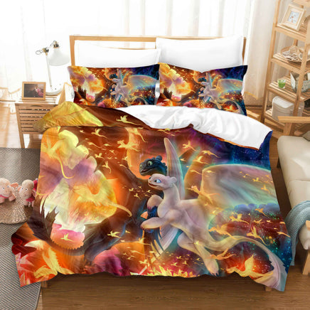 How to Train Your Dragon Bedding Set - Premium Dragon Bed Set Style-10