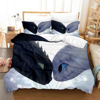How to Train Your Dragon Bedding Set - Premium Dragon Bed Set Style-9