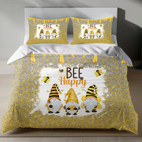 Bee Happy Linen Bedding Set 4pcs - Bedding Sets