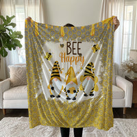 Bee Happy Linen Bedding Set