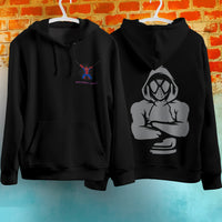 Spider Man Hoodie Casual Clothes Black White Khaki Hoodie Long Sleeve Hooded Pullover Personality Streetwear Black 1